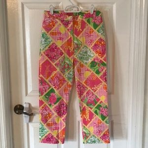 Vintage Lilly Pulitzer Capri Pants